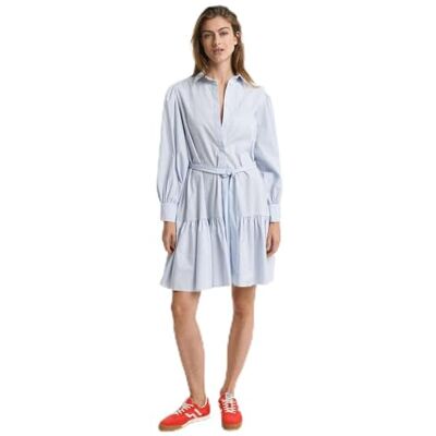 GANT dam Reg Classic Poplin Striped Dress Klänning GANT dam Reg Classic Poplin Striped Dress Klänning