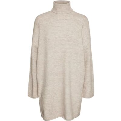 VERO MODA dam Vmgemma Ls Rollneck Knit Dress Vma Noos tröjklänning VERO MODA dam Vmgemma Ls Rollneck Knit Dress Vma Noos tröjklänning