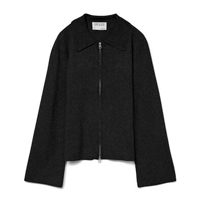 VERO MODA Awhanna Ls stickad cardigan noos klänning, svart, M, Svart, M VERO MODA Awhanna Ls stickad cardigan noos klänning, svart, M, Svart, M
