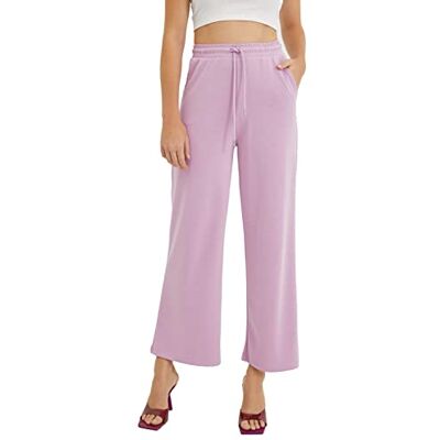 Koton Dam-relax-fit-byxor, blandade modalbyxor, Lilac (263), M Koton Dam-relax-fit-byxor, blandade modalbyxor, Lilac (263), M