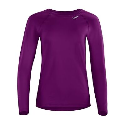 WINSHAPE dam lätt och mjuk långärmad topp Aet118ls yoga skjorta WINSHAPE dam lätt och mjuk långärmad topp Aet118ls yoga skjorta