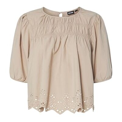 PIECES Pcsalmina 2/4 topp, Porslin, S PIECES Pcsalmina 2/4 topp, Porslin, S