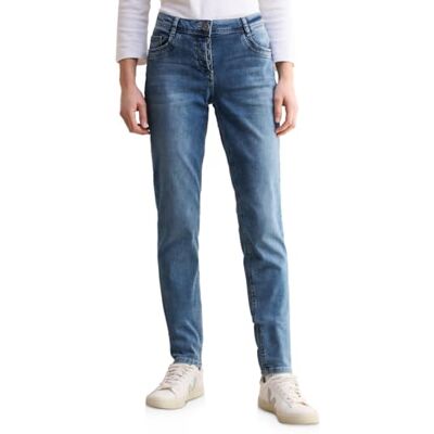Cecil dam Jeans i avslappnad passform Style Scarlett 1-knopf 69 Cecil dam Jeans i avslappnad passform Style Scarlett 1-knopf 69