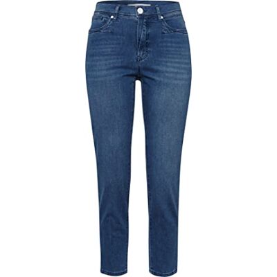 Brax Damstil Mary S Ultralight denim förkortade femficksjeans, Används vanlig blå, 36W / 34L Brax Damstil Mary S Ultralight denim förkortade femficksjeans, Används vanlig blå, 36W / 34L