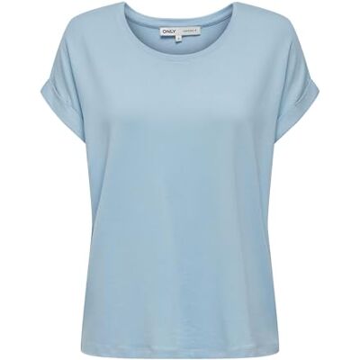 ONLY Dam Onlmoster S/S O-Neck Top Noos JRS T-shirt, Klar himmel, XS ONLY Dam Onlmoster S/S O-Neck Top Noos JRS T-shirt, Klar himmel, XS