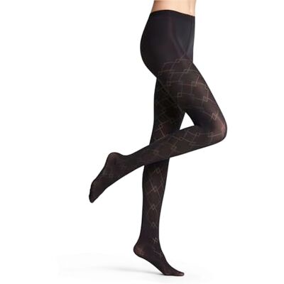 FALKE dam strumpbyxor Check Mate 60 DEN W Ti halvogenomskinliga mönstrade 1 styck, svart svart 3009, S-M, Svart svart 3009, S-M FALKE dam strumpbyxor Check Mate 60 DEN W Ti halvogenomskinliga mönstrade 1 styck, svart svart 3009, S-M, Svart svart 3009, S-M