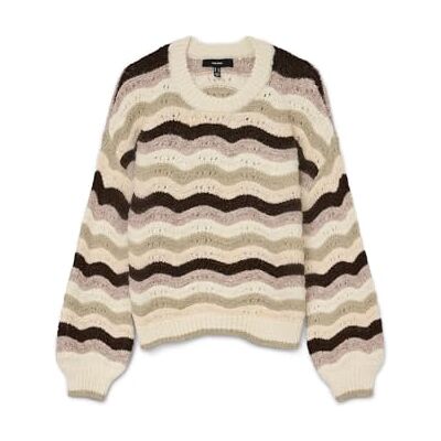 VERO MODA Vmdoja Ls O-hals tröja Boo, Björk, XL VERO MODA Vmdoja Ls O-hals tröja Boo, Björk, XL