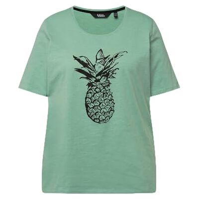 Ulla Popken dam-t-shirt, Ljusgrön, 50-52 Ulla Popken dam-t-shirt, Ljusgrön, 50-52