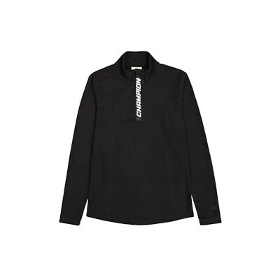 Champion Legacy C-Tech W (117586) Quick-Dry Micro Polar Fleece Half-Zip High-Neck Tröja, Svart (NBK), S Dam FW24, Svart (Nbk), S Champion Legacy C-Tech W (117586) Quick-Dry Micro Polar Fleece Half-Zip High-Neck Tröja, Svart (NBK), S Dam FW24, Svart (Nbk), S