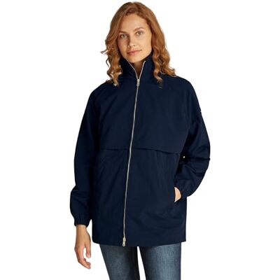 Tommy Hilfiger dam NYLON CRINKLE WINDBREAKER WW0WW45930, blå, M, Blå (mörk natt marinblå), M Tommy Hilfiger dam NYLON CRINKLE WINDBREAKER WW0WW45930, blå, M, Blå (mörk natt marinblå), M