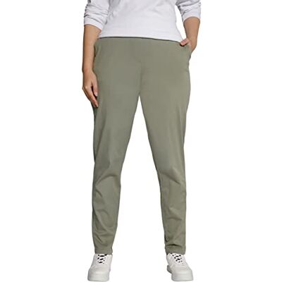 Ulla Popken dam Chino, Mjuk brungrå, 58 Regular Ulla Popken dam Chino, Mjuk brungrå, 58 Regular