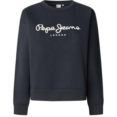 Pepe Jeans dam BADDY tröja, blå (DULWICH BLUE), XS, Blå (Dulwich blå), XS Pepe Jeans dam BADDY tröja, blå (DULWICH BLUE), XS, Blå (Dulwich blå), XS