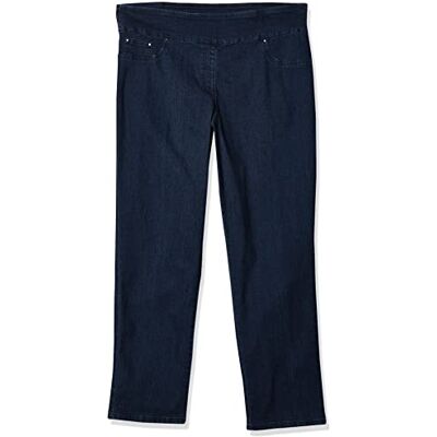 RUBY RD. Rubin Rd. Kvinnors plusstorlek pull-On extra stretch denim jeans RUBY RD. Rubin Rd. Kvinnors plusstorlek pull-On extra stretch denim jeans