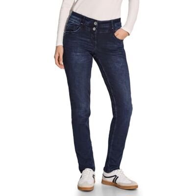 Cecil dam Jeans i avslappnad passform Style Scarlett 2-knopf 69 Cecil dam Jeans i avslappnad passform Style Scarlett 2-knopf 69