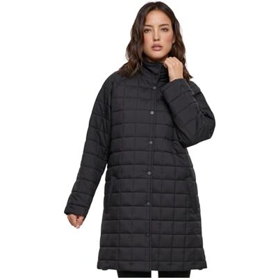 Urban Classics dam quiltad kappa jacka, svart, M Urban Classics dam quiltad kappa jacka, svart, M