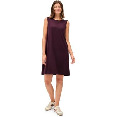 Cecil Ärmlös jerseyklänning, Mulberry Red, M Cecil Ärmlös jerseyklänning, Mulberry Red, M