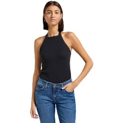 Lee Open Back hållare Top, Unionall svart, S Lee Open Back hållare Top, Unionall svart, S