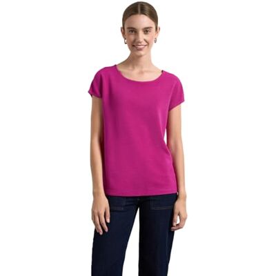 Street One Ottoman T-shirt, Royal Fuchsia, 44 Street One Ottoman T-shirt, Royal Fuchsia, 44