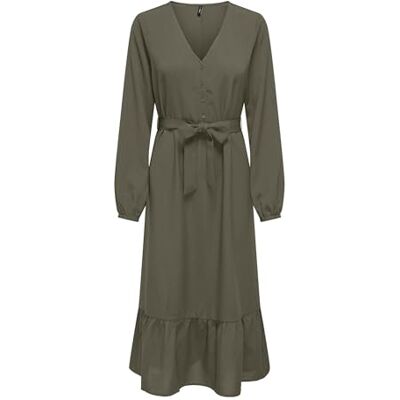ONLY Onlnova Life Elite Amy Long Dress SOLID, Kalamata, XL ONLY Onlnova Life Elite Amy Long Dress SOLID, Kalamata, XL
