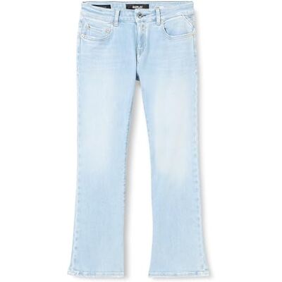 Replay Dam Slim fit jeans Faaby Flare, 010 ljusblå, 32W x 26L Replay Dam Slim fit jeans Faaby Flare, 010 ljusblå, 32W x 26L