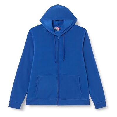 UCY Snygg huvtröja för kvinnor med dragkedja, polyester, kobolt, storlek XXL, Kobolt, XXL UCY Snygg huvtröja för kvinnor med dragkedja, polyester, kobolt, storlek XXL, Kobolt, XXL