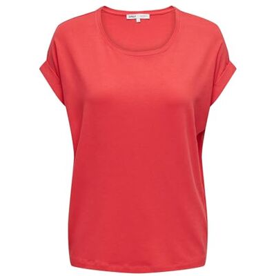 ONLY Moster Relaxed Fit T-shirt, Cayenne, XS ONLY Moster Relaxed Fit T-shirt, Cayenne, XS