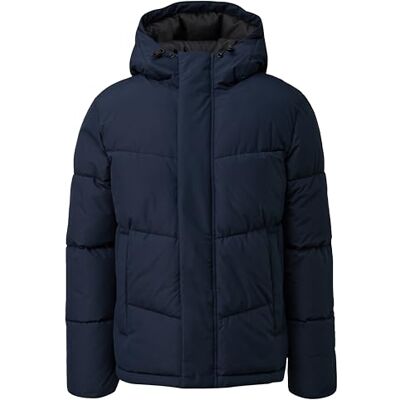QS quiltad jacka, blå, XL QS quiltad jacka, blå, XL