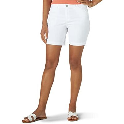 Lee Dam normal passform chino promenadshorts, Vit, 36 SE Lee Dam normal passform chino promenadshorts, Vit, 36 SE