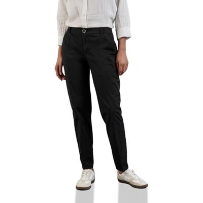 Street One damer mjuk chinos, svart, 34W / 30L Street One damer mjuk chinos, svart, 34W / 30L