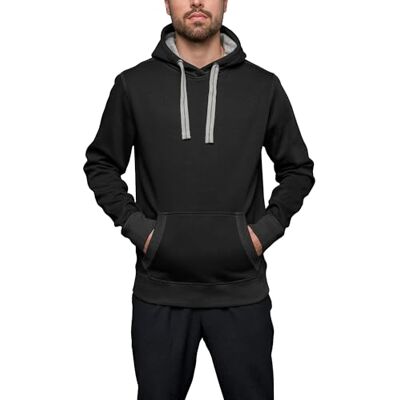 HRM HRM900 Svart hoodie - Unisex HRM HRM900 Svart hoodie - Unisex