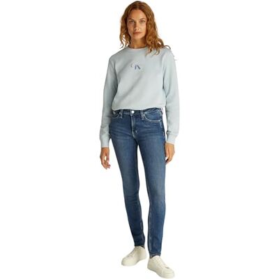 Calvin CK JEANS Dam MID RISE SKINNY J20J225121, denim (denim medium), 24W/34L, Denim (denim medium), 24W / 34L Calvin CK JEANS Dam MID RISE SKINNY J20J225121, denim (denim medium), 24W/34L, Denim (denim medium), 24W / 34L