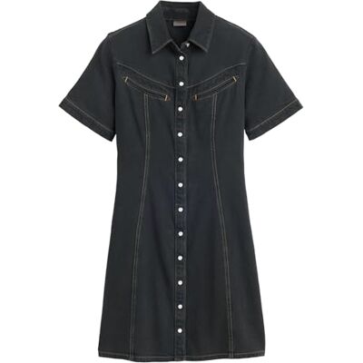 Levi's Rinoa Denim Ss Dress Last Act, Last Act, S Levi's Rinoa Denim Ss Dress Last Act, Last Act, S