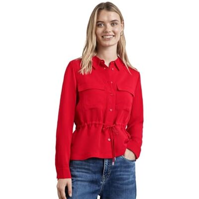 Street One blus med dragsko, Höströd, 44 Street One blus med dragsko, Höströd, 44