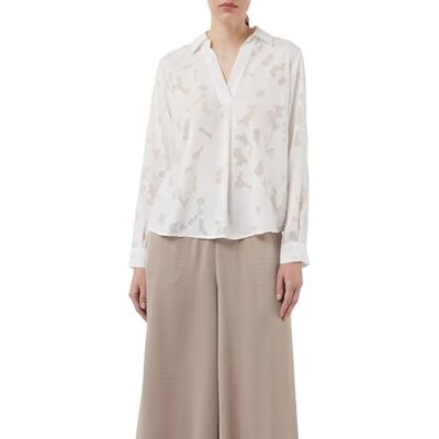 COMMA dam 2164528 Långärmad blus COMMA dam 2164528 Långärmad blus