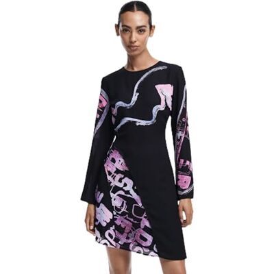Desigual Vest_DANGERBLACK, 2000 Svart, XS, svart, XS Desigual Vest_DANGERBLACK, 2000 Svart, XS, svart, XS