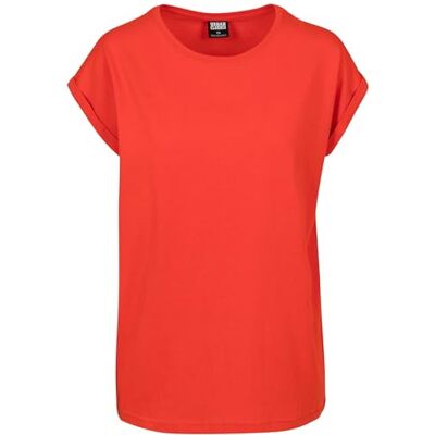 Urban Classics dam T-tröja Damer förlängd axel te, Orange (Bloorange 01685), 4XL Stor Urban Classics dam T-tröja Damer förlängd axel te, Orange (Bloorange 01685), 4XL Stor