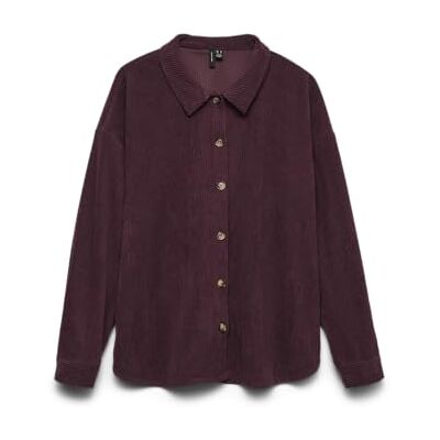 VERO MODA Vmcleo Oversize Shirt WVN Ga, Vinprovning, M VERO MODA Vmcleo Oversize Shirt WVN Ga, Vinprovning, M