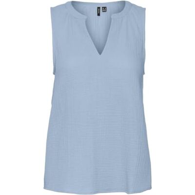 VERO MODA Kvinnors VMNATALI NIA SL WVN topp, Skyway, XS, Skyway, XS VERO MODA Kvinnors VMNATALI NIA SL WVN topp, Skyway, XS, Skyway, XS
