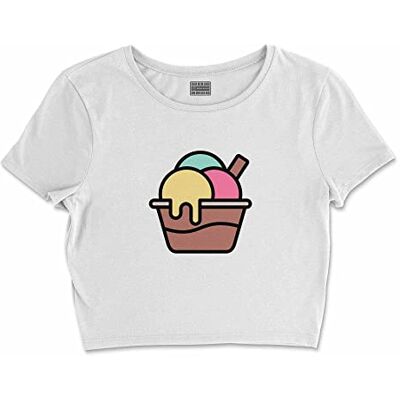 Bona Basics , Digitalt tryck, bas-t-shirt för kvinnor, 100% bomull, vit, avslappnad, damtoppar, storlek: L, Vitt och blått Bona Basics , Digitalt tryck, bas-t-shirt för kvinnor, 100% bomull, vit, avslappnad, damtoppar, storlek: L, Vitt och blått