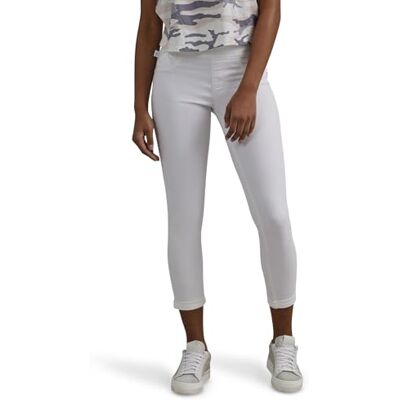 Rock & Republic Dam Denim Rx Fever Stretch Crop Jeans, Antidot-vit, 40 Rock & Republic Dam Denim Rx Fever Stretch Crop Jeans, Antidot-vit, 40