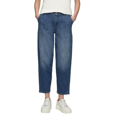 s.Oliver ankle-jeans/avslappnad passform/hög stigning/skaftben, blå, 46 s.Oliver ankle-jeans/avslappnad passform/hög stigning/skaftben, blå, 46