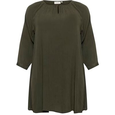 Kaffe Curve Tunic dam, Forest Night, 50 stor Kaffe Curve Tunic dam, Forest Night, 50 stor