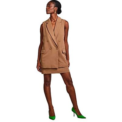 YAS dam loui Sl Waistcoat Noos Blazer, Utter, S YAS dam loui Sl Waistcoat Noos Blazer, Utter, S