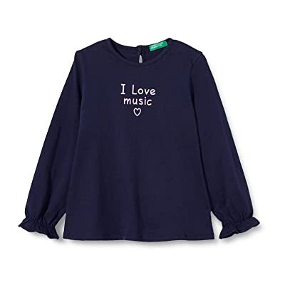 United T-shirt för flickor, Blu 252, 62 cm United T-shirt för flickor, Blu 252, 62 cm