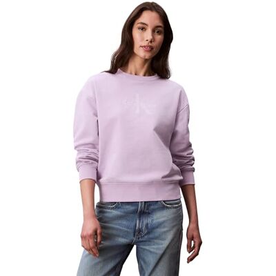 Calvin jeans dam LS MNLG FRNCH TRRY R LV047B234G tröjor, lila (Lavender Blush), XS, Lila (Lavender Blush), XS Calvin jeans dam LS MNLG FRNCH TRRY R LV047B234G tröjor, lila (Lavender Blush), XS, Lila (Lavender Blush), XS