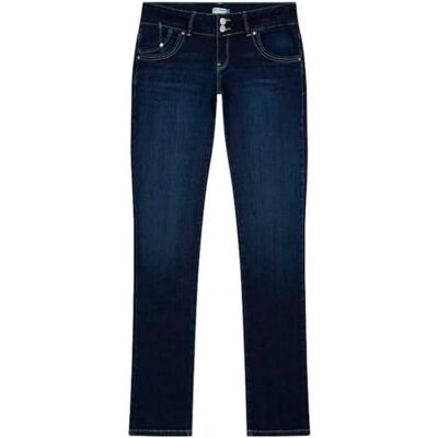 LTB Jeans Molly 200 damjeans i blått låg midja tillverkade av bomullsblandning, storlek 29, 34, blå, 29W / 34L LTB Jeans Molly 200 damjeans i blått låg midja tillverkade av bomullsblandning, storlek 29, 34, blå, 29W / 34L