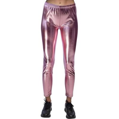 Boland 02364 Legging Metallic Pink (M), M, Rosa, M Boland 02364 Legging Metallic Pink (M), M, Rosa, M