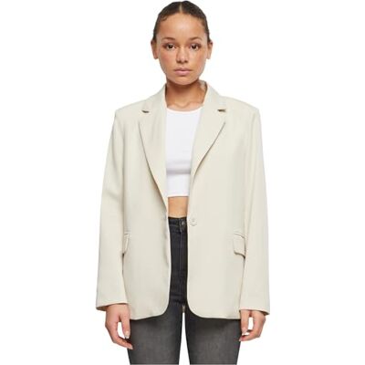 Urban Classics Damjacka Ladies Basic Blazer Softseagrass XL, Mjuk havsgräs, XL Urban Classics Damjacka Ladies Basic Blazer Softseagrass XL, Mjuk havsgräs, XL