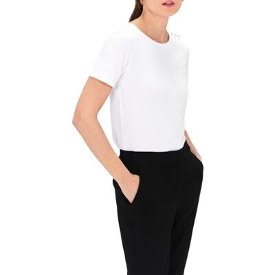 Caroll T-shirt, Vitt och blått, XS Caroll T-shirt, Vitt och blått, XS