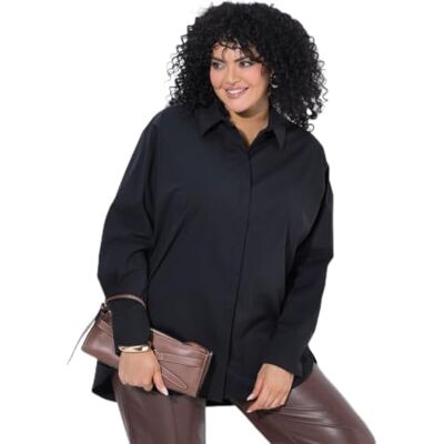Ulla Popken dam stora storlekar överdimensionerade plus size skjorta blus Ulla Popken dam stora storlekar överdimensionerade plus size skjorta blus